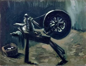 Bobbin Winder 1885 by Vincent Van Gogh