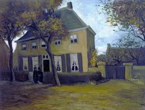 The Vicarage At Nuenen 1885 by Vincent Van Gogh
