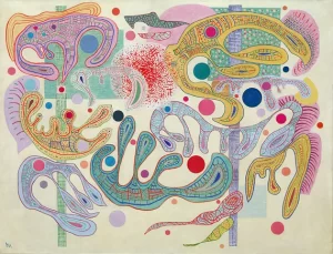 Capricious Forms (Formes Capricieuses) by Wassily Kandinsky