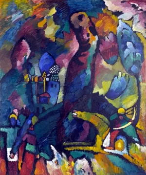 Picture With An Archer by Wassily Kandinsky