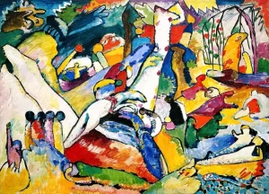 Study To Composition II by Wassily Kandinsky