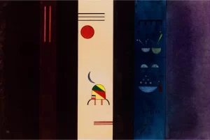 Dunkle Seiten (Dark Sides) by Wassily Kandinsky