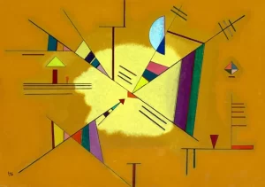 Diagonale by Wassily Kandinsky