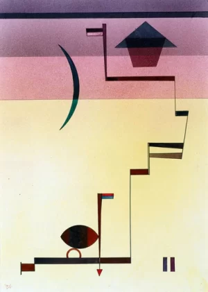 Eckig (Angular) by Wassily Kandinsky