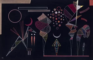Étude Pour 'Contrastes Réduits' by Wassily Kandinsky