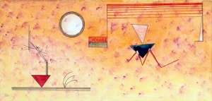 Gerade Und Schief (Straight And Slanted) by Wassily Kandinsky