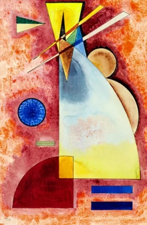 Ineinander (Intermingling) by Wassily Kandinsky