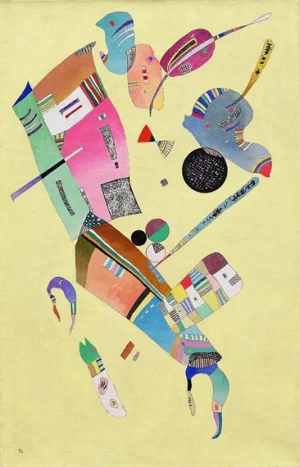 Moderation (Modération) by Wassily Kandinsky