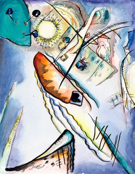 Ohne Titel (Untitled)3 by Wassily Kandinsky, oil painting reproduction on canvas Ohne Titel (Untitled)3 by Wassily Kandinsky