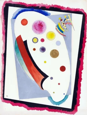 Ovale Animé by Wassily Kandinsky
