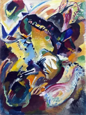 Panel For Edwin R. Campbell No. 2 by Wassily Kandinsky Panel For Edwin R. Campbell No. 2 by Wassily Kandinsky