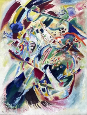 Panel For Edwin R. Campbell No. 4 by Wassily Kandinsky