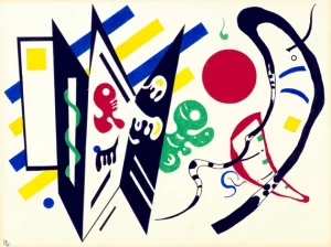 Réciproque by Wassily Kandinsky