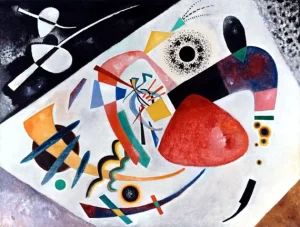 Red Spot II by Wassily Kandinsky