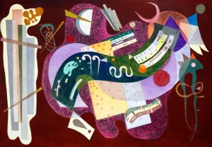 Rigide Et Courbé by Wassily Kandinsky Rigide Et Courbé by Wassily Kandinsky