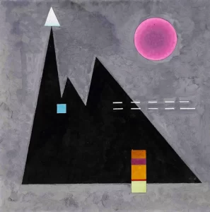 Scharf Im Dumpf by Wassily Kandinsky