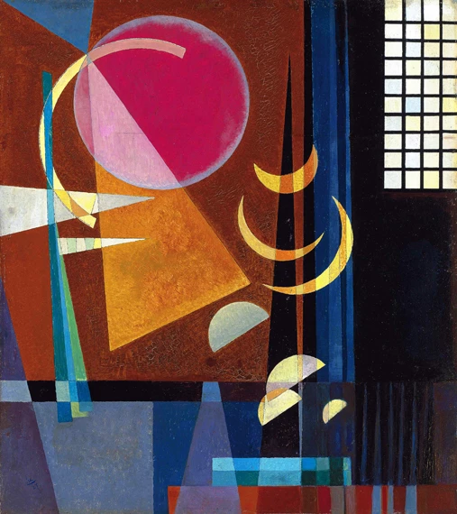 Scharf-Ruhig by Wassily Kandinsky