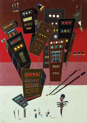 Ténèbres by Wassily Kandinsky