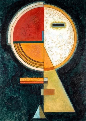 Unfester Ausgleich (Unstable Compensation) by Wassily Kandinsky