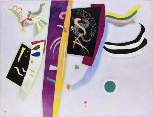 Violet-Orange by Wassily Kandinsky