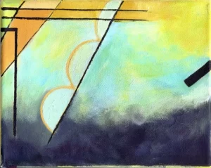 Yellow-Red-Blue by Wassily Kandinsky