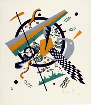 Small Worlds Iv by Wassily Kandinsky