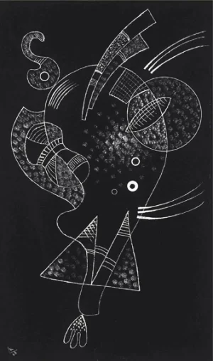 White Figure by Wassily Kandinsky