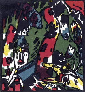 The Archer by Wassily Kandinsky