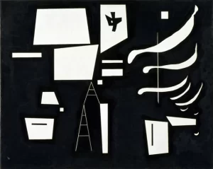 White - Soft And Hard by Wassily Kandinsky