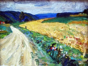 Kallmünz, Nature Study by Wassily Kandinsky Kallmünz, Nature Study by Wassily Kandinsky