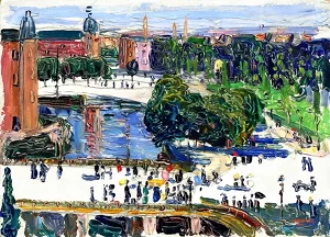 Amsterdam—View From The Window by Wassily Kandinsky