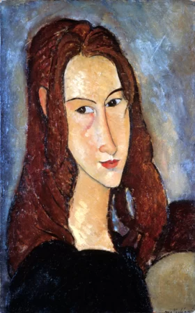 Portrait of Jeanne Hébuterne by Amedeo Modigliani Portrait of Jeanne Hébuterne by Amedeo Modigliani