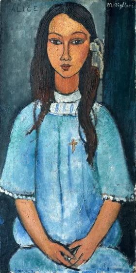 Alice 1918 by Amedeo Modigliani Alice 1918 by Amedeo Modigliani