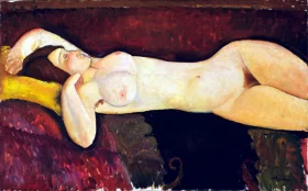 Reclining nude 1919 by Amedeo Modigliani