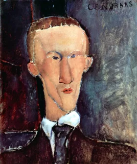 Blaise Cendrars 1917 by Amedeo Modigliani Blaise Cendrars 1917 by Amedeo Modigliani