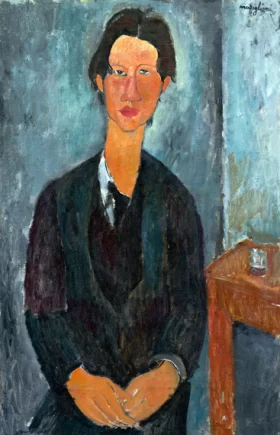 Chaim Soutine 1917 by Amedeo Modigliani
