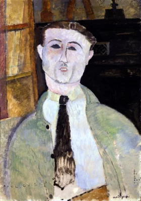 Paul Guillaume 1915 by Amedeo Modigliani