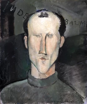 Leon Indenbaum 1916 by Amedeo Modigliani