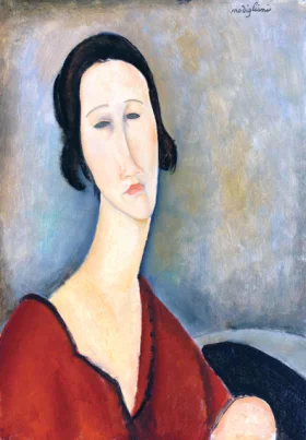 Madame Hanka Zborowska 1917 by Amedeo Modigliani Madame Hanka Zborowska 1917 by Amedeo Modigliani
