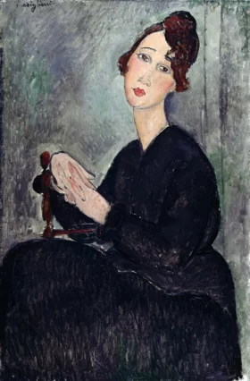 Dédie Hayden 1918 by Amedeo Modigliani Dédie Hayden 1918 by Amedeo Modigliani
