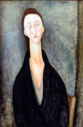 Lunia Czechowska 1918 by Amedeo Modigliani Lunia Czechowska 1918 by Amedeo Modigliani