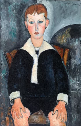 Boy in Sailor Suit 1917 by Amedeo Modigliani Boy in Sailor Suit 1917 by Amedeo Modigliani