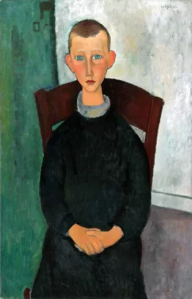 Le Fils Du Concierge 1918 by Amedeo Modigliani Le Fils Du Concierge 1918 by Amedeo Modigliani