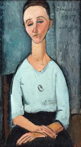 Chakoska 1917 by Amedeo Modigliani Chakoska 1917 by Amedeo Modigliani
