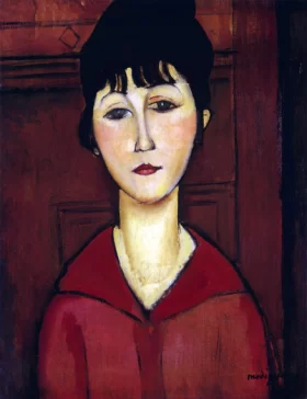 Head of a young Girl by Amedeo Modigliani Head of a young Girl by Amedeo Modigliani