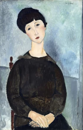 La Chevelure Noire by Amedeo Modigliani La Chevelure Noire by Amedeo Modigliani