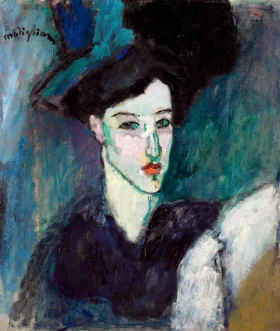 La Juive 1907 by Amedeo Modigliani La Juive 1907 by Amedeo Modigliani
