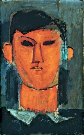 Portrait De Pablo Picasso 1915 by Amedeo Modigliani Portrait De Pablo Picasso 1915 by Amedeo Modigliani