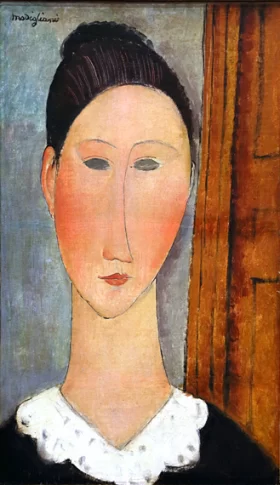 Portrait De Femme 1918 by Amedeo Modigliani Portrait De Femme 1918 by Amedeo Modigliani