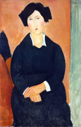 The Italian woman 1917 by Amedeo Modigliani The Italian woman 1917 by Amedeo Modigliani